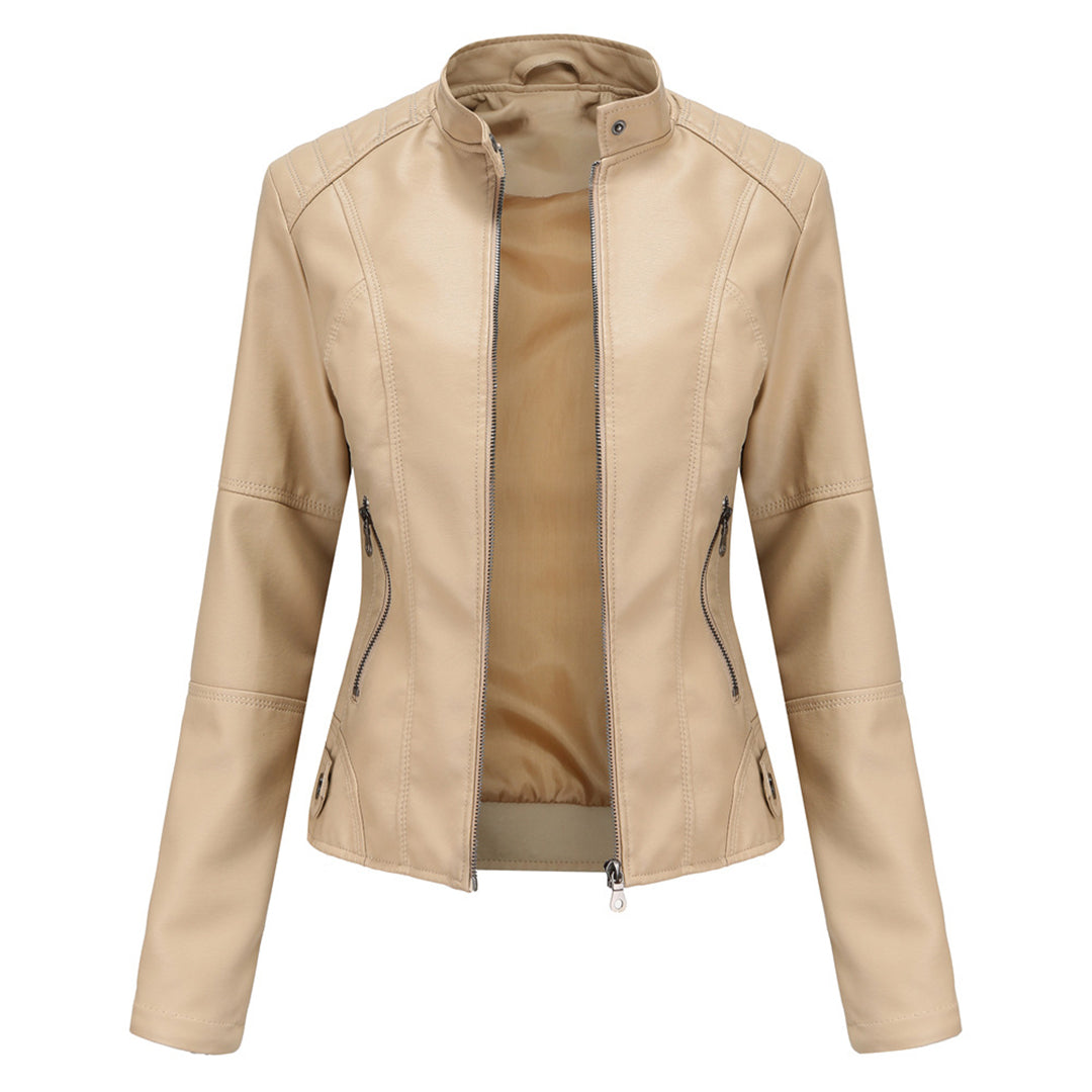 Ella | Women's Classic Fitted Leather Jacket