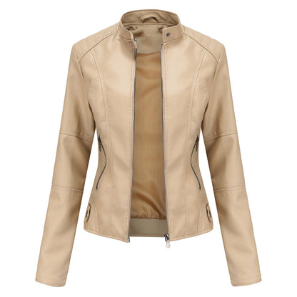 Ella | Women's Classic Fitted Leather Jacket