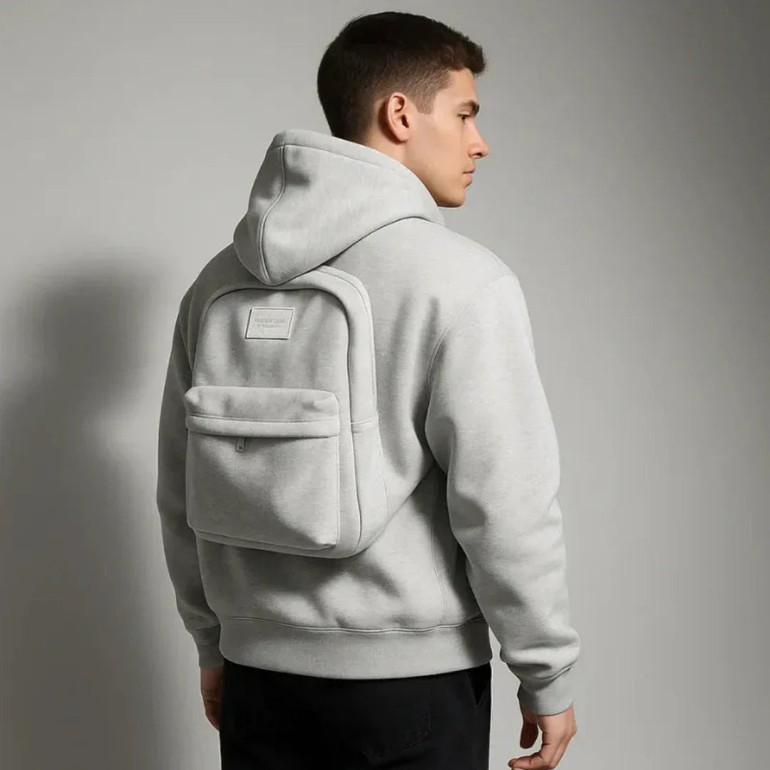 Versatile Backpack Sweatshirt Combo