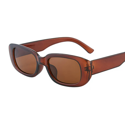 Stylish Women's Classic Shades - UV Protected Rectangular Sunglasses
