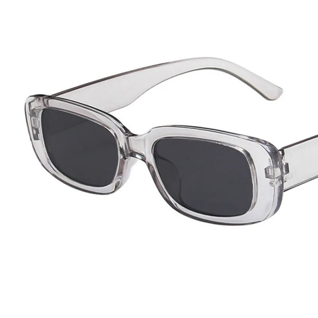 Stylish Women's Classic Shades - UV Protected Rectangular Sunglasses