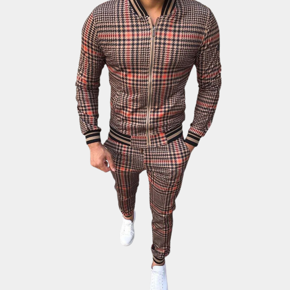 Soft Mens Athletic Jogger Suit