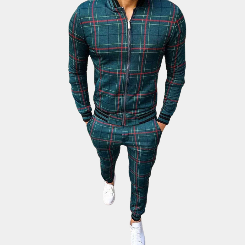 Soft Mens Athletic Jogger Suit
