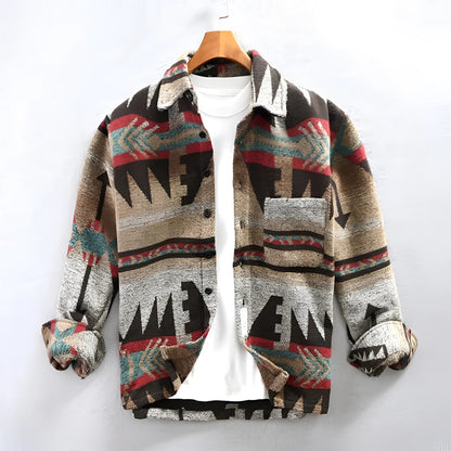 Warm Plaid Men's Flannel Jacket