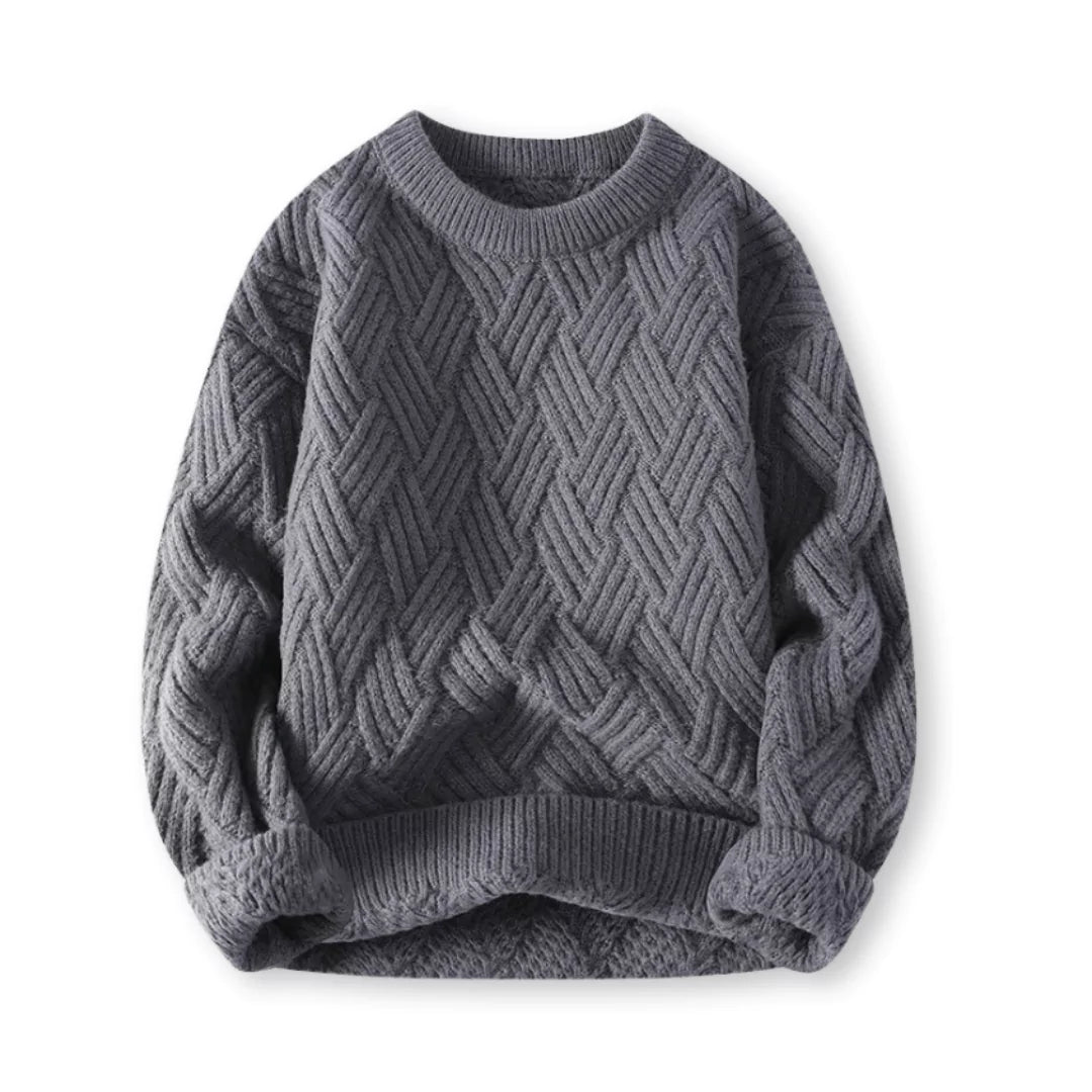 Soft Classic Men's Wool Crew Neck Sweater