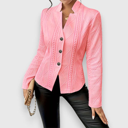 Tailored Fit Cotton Blazer Jacket
