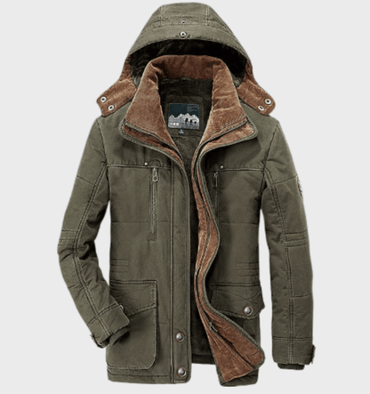 Warm Men's Insulated Winter Coat - Vossary