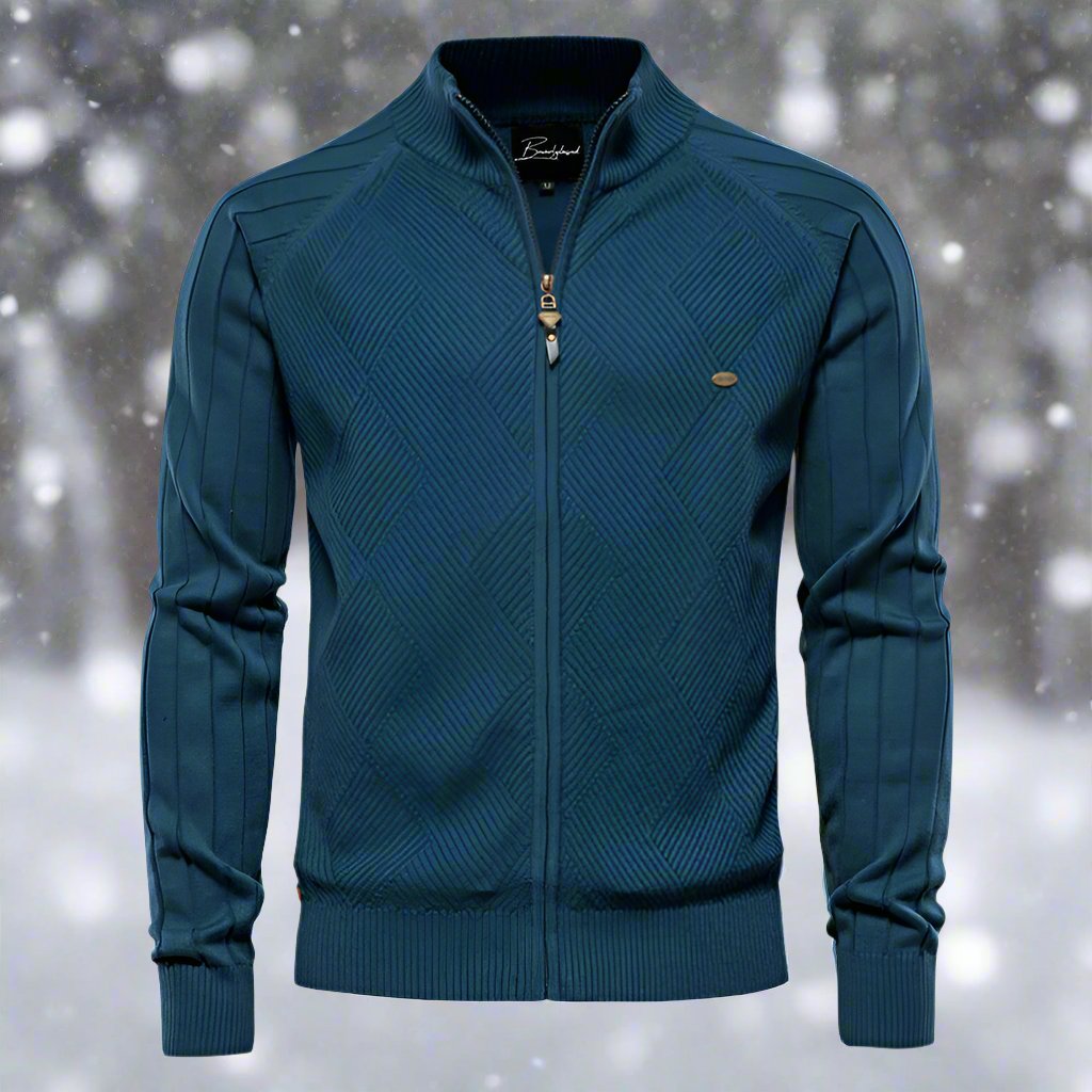 Men's Athletic Full Zip Jacket - EasyApparels