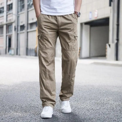 Relaxed Fit Cargo Work Pants - EasyApparels