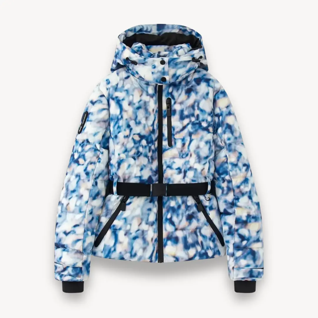 Warm Fitted Puffer Coat for Women