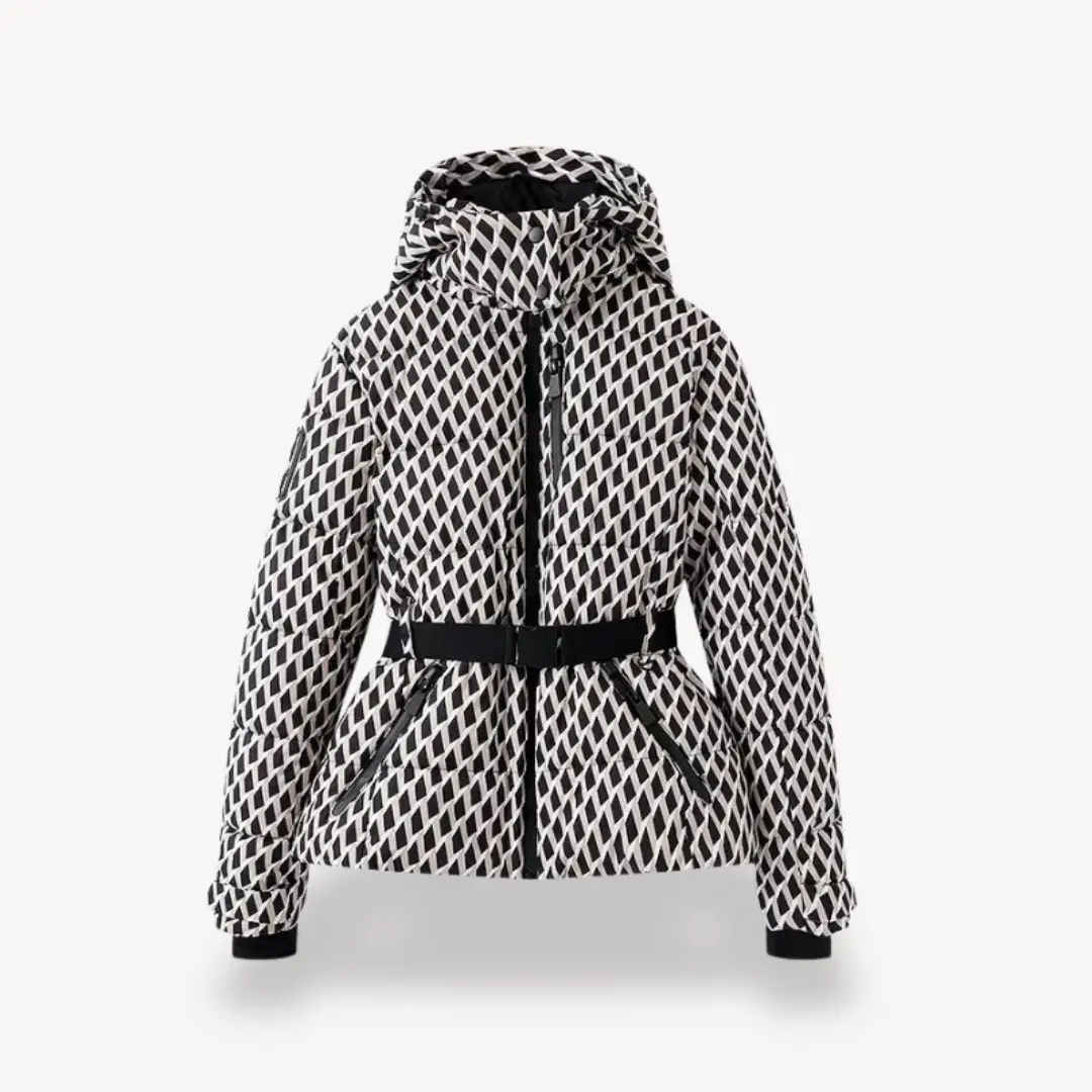Warm Fitted Puffer Coat for Women - EasyApparels