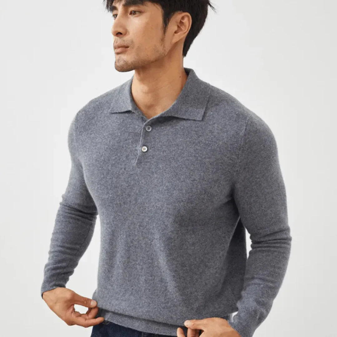 Luxury Soft Polo Sweater - EasyApparels