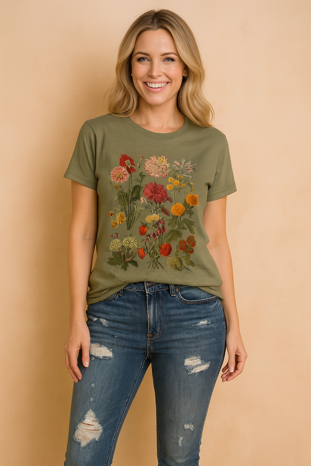 Fresh Green Leaf Tee Shirt - Luxicro