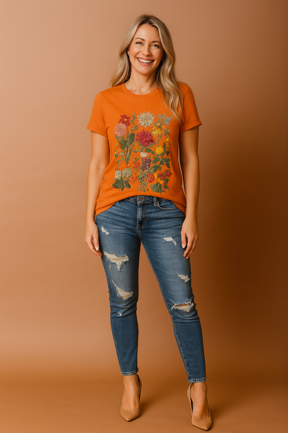 Fresh Green Leaf Tee Shirt