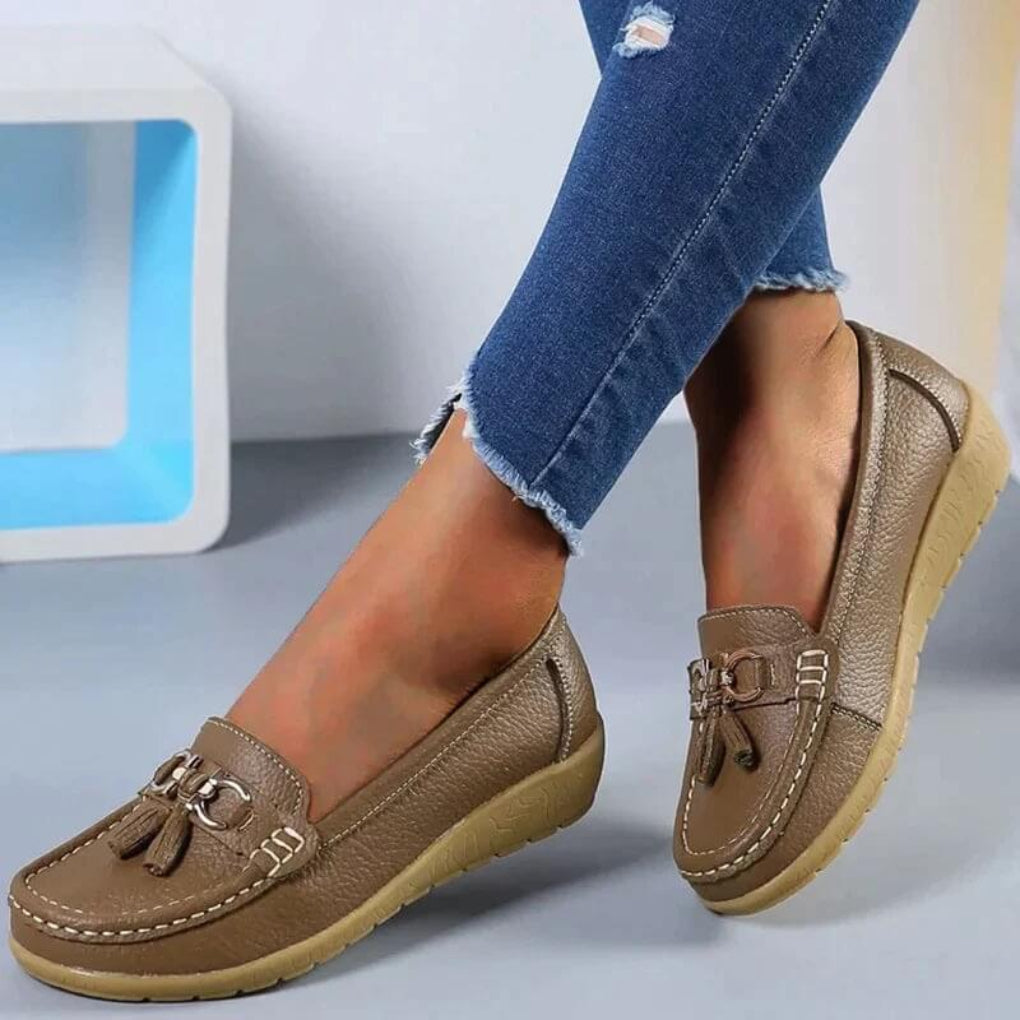 Classic Comfortable Heel Loafers