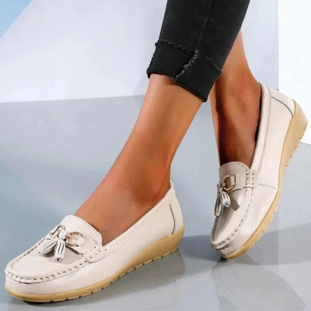 Classic Comfortable Heel Loafers