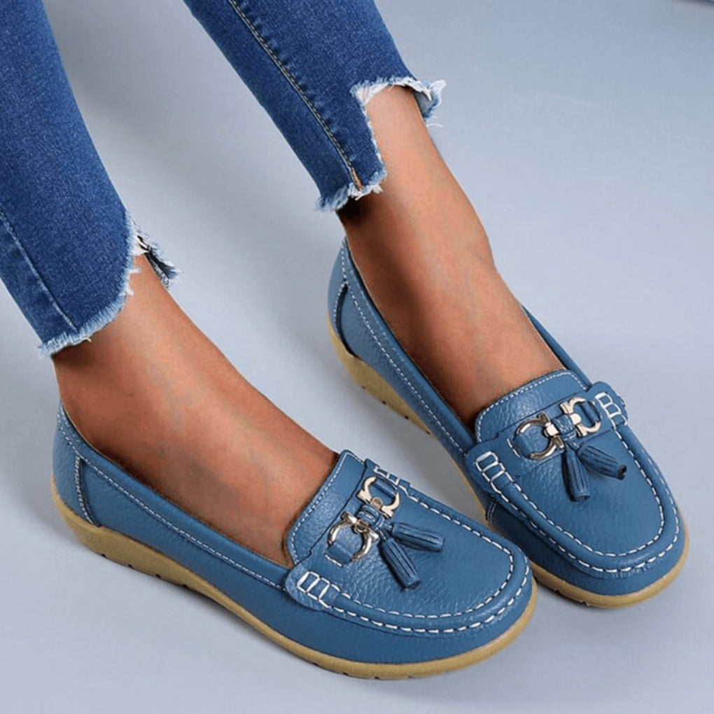 Classic Comfortable Heel Loafers - Vossary