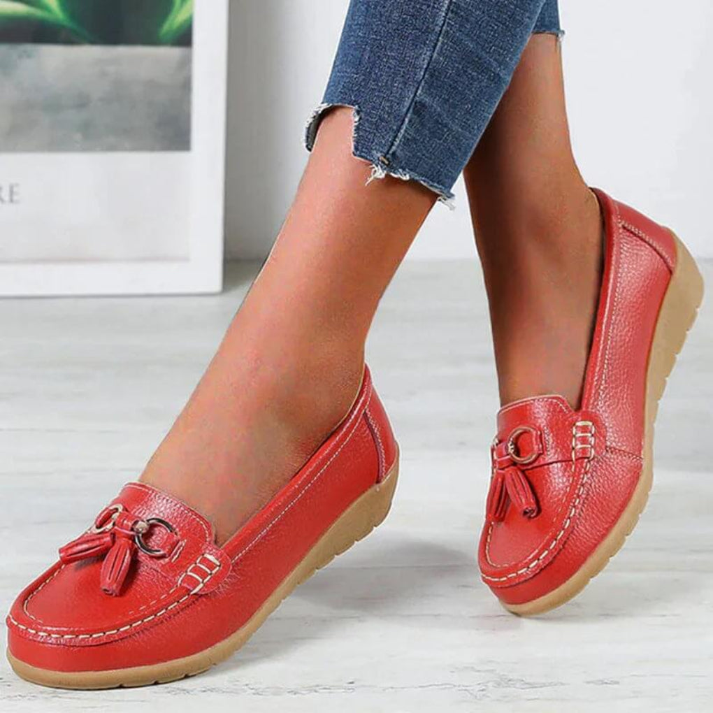 Classic Comfortable Heel Loafers