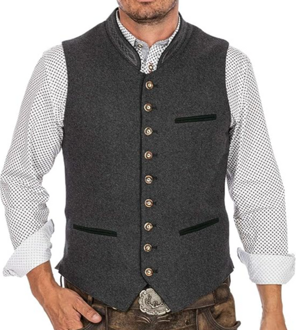 Classic Formal Mens Vest - Vossary