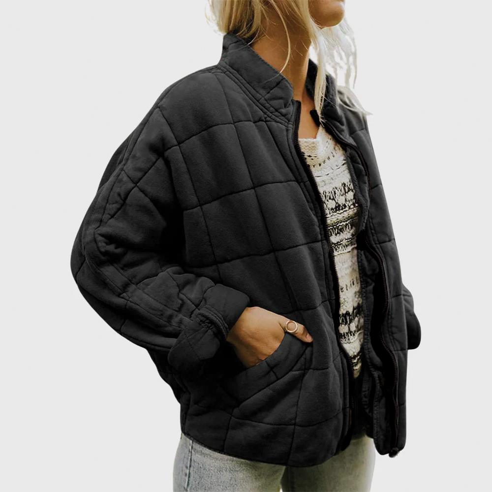 Padded Zip Up Winter Jacket