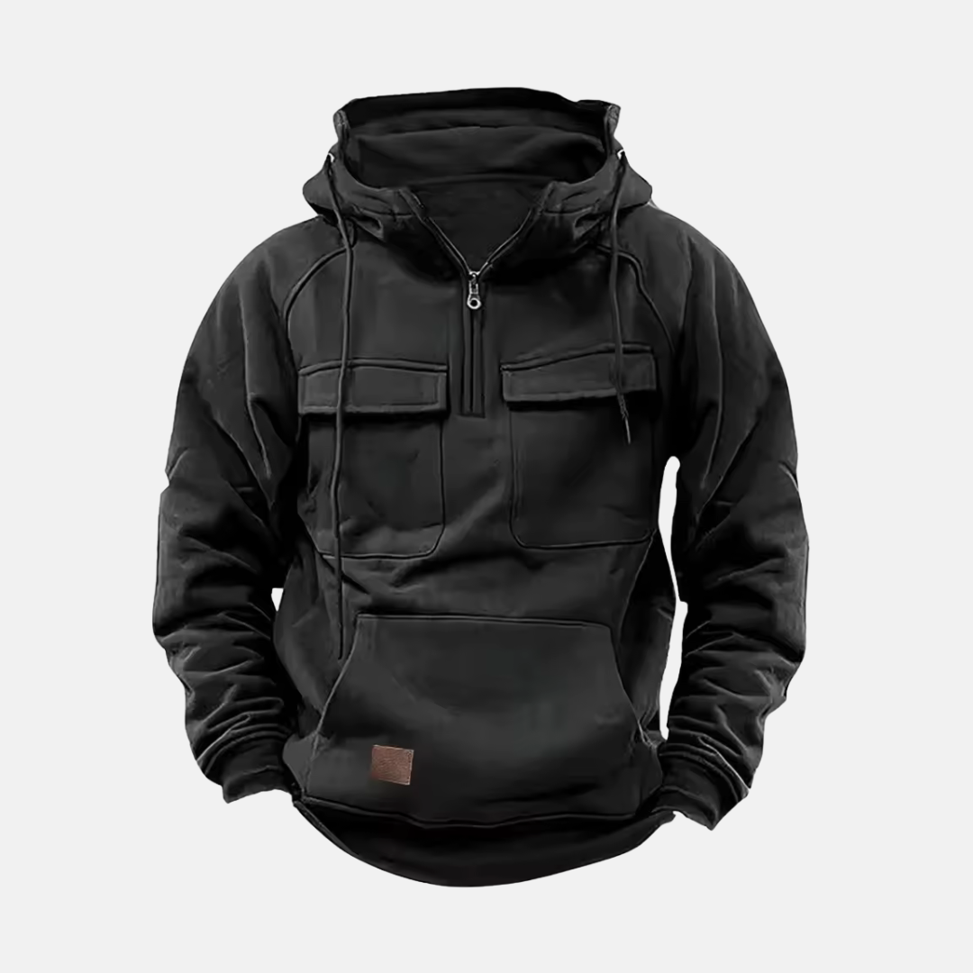 Comfortable Loose Fit Hooded Jacket - EasyApparels