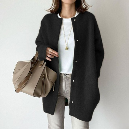 Classic Oversized Knit Cardigan