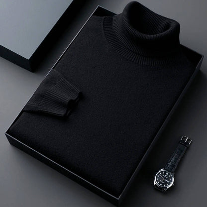 Classic Men's Crew Neck Wool Sweater