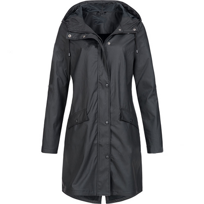 Waterproof Women's Raincoat - Breathable Windbreaker Jacket