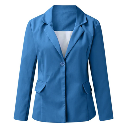 Stylish Women's Open Front Office Jacket