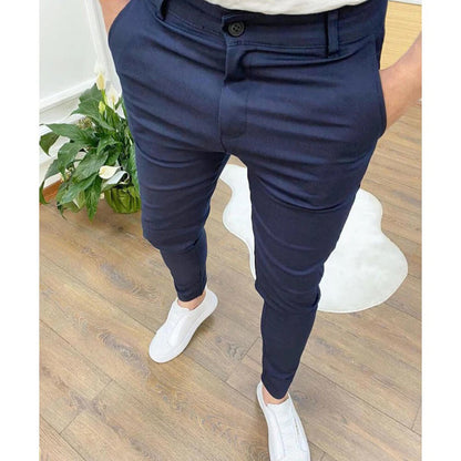 Tailored Fit Slim Leg Trousers