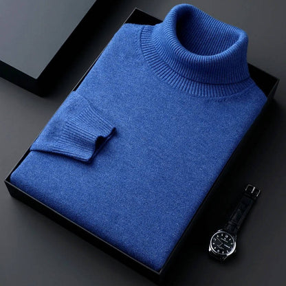 Classic Men's Crew Neck Wool Sweater - EasyApparels
