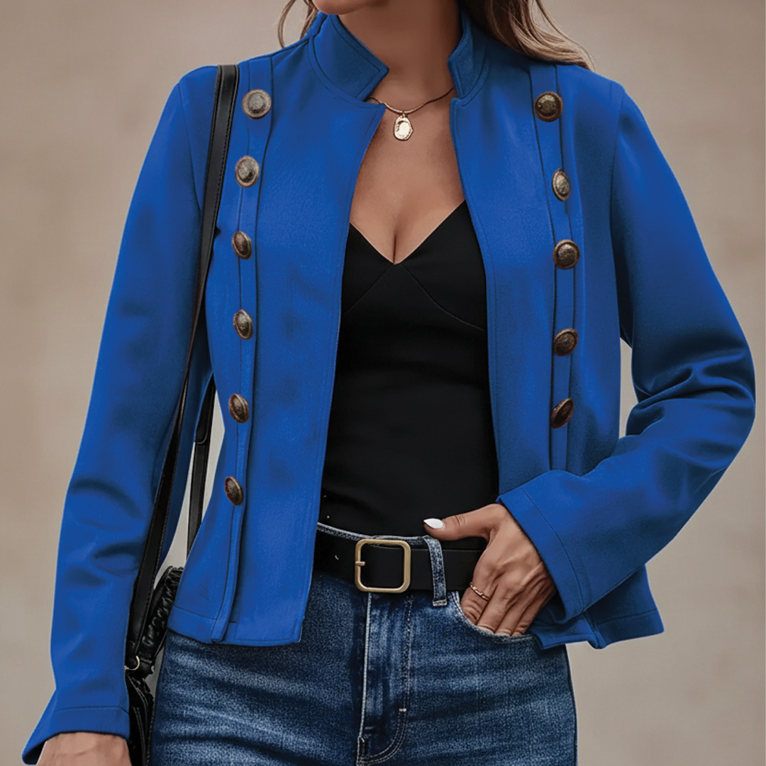 Luxurious Velvet Blazer Coat