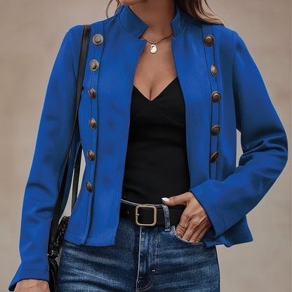 Luxurious Velvet Blazer Coat