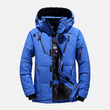 Comfortable Hooded Padded Down Coat