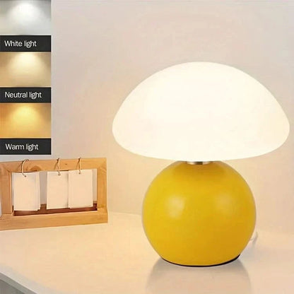 Pink Soft Touch Ceramic Desk Lamp