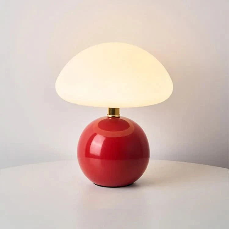 Pink Soft Touch Ceramic Desk Lamp