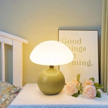 Pink Soft Touch Ceramic Desk Lamp