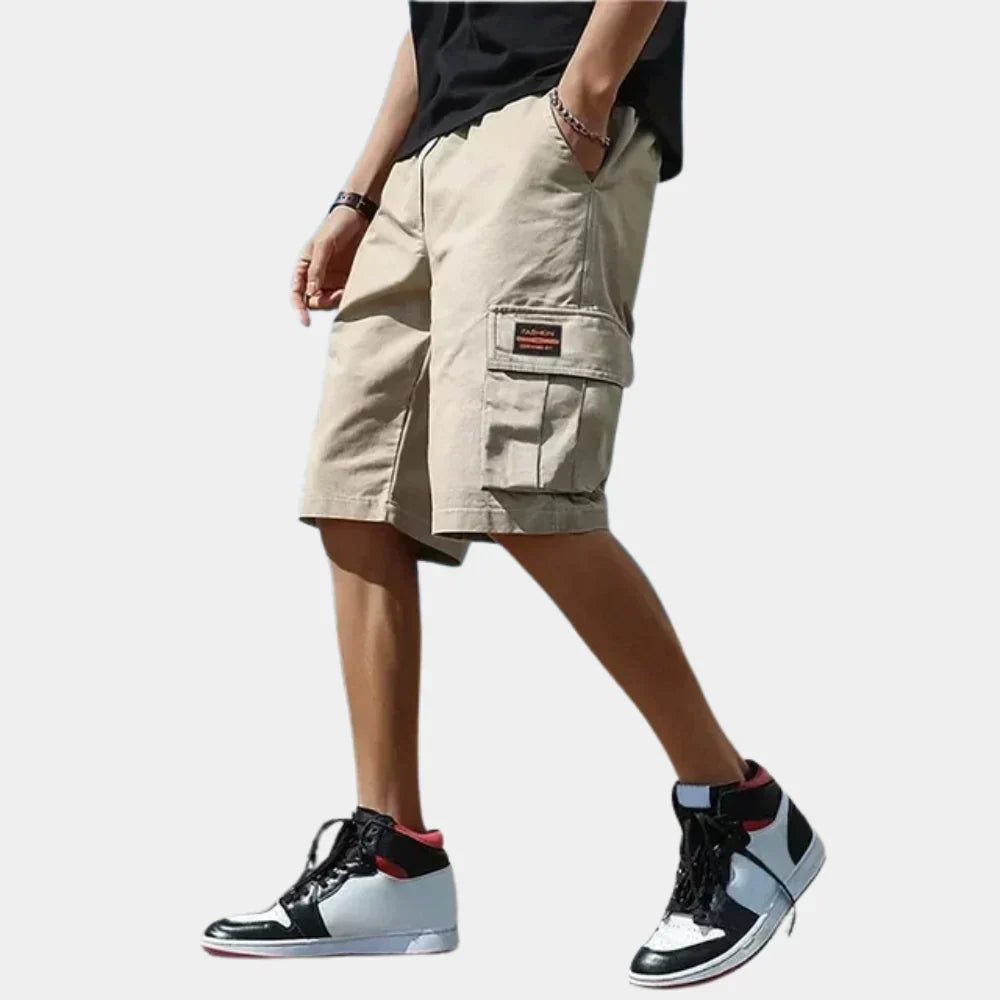 Men's Casual Knee Length Shorts with Multiple Pockets - EasyApparels