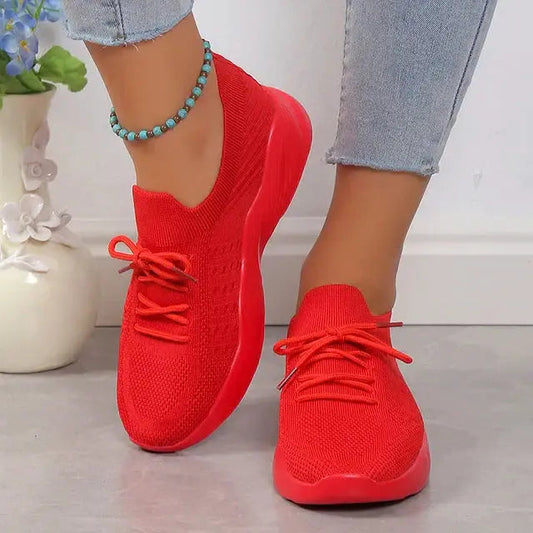 Airy Casual Womens Sneakers - Ultra Light Comfort Shoes - Vossary