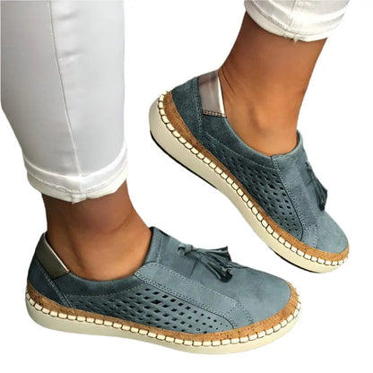 Lightweight Women's Slip On Shoes - Comfortable Casual Fit