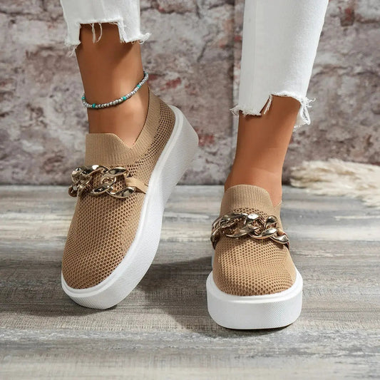 Lightweight Women's Slip On Shoes - Comfortable & Stylish - Vossary