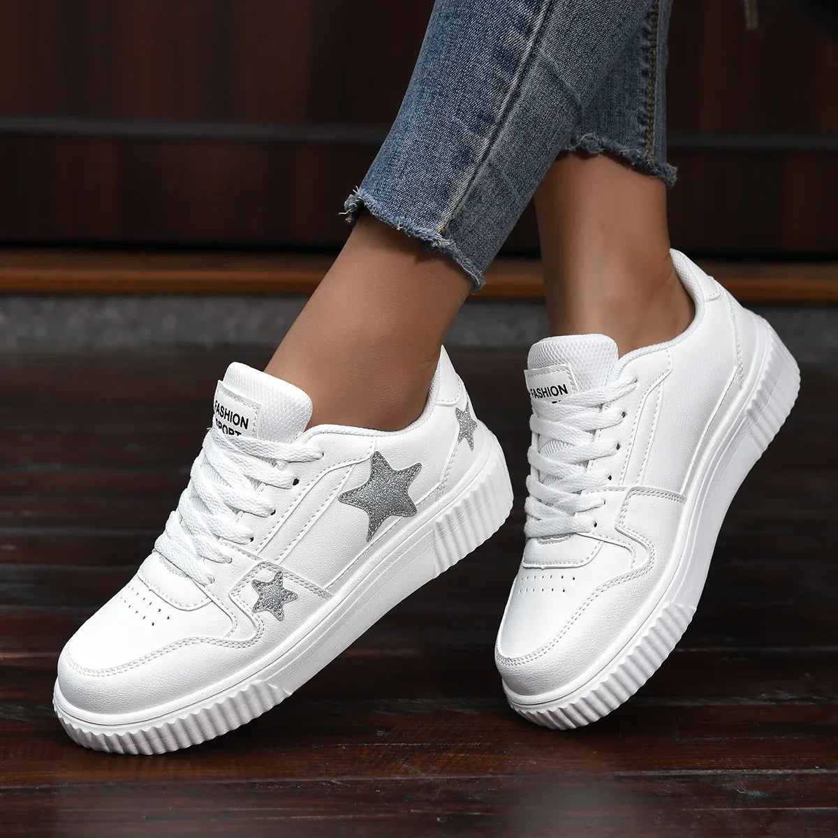 Comfortable Womens Athletic Shoes - Lightweight Sneakers