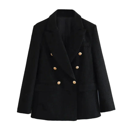 Women's Padded Double Button Coat