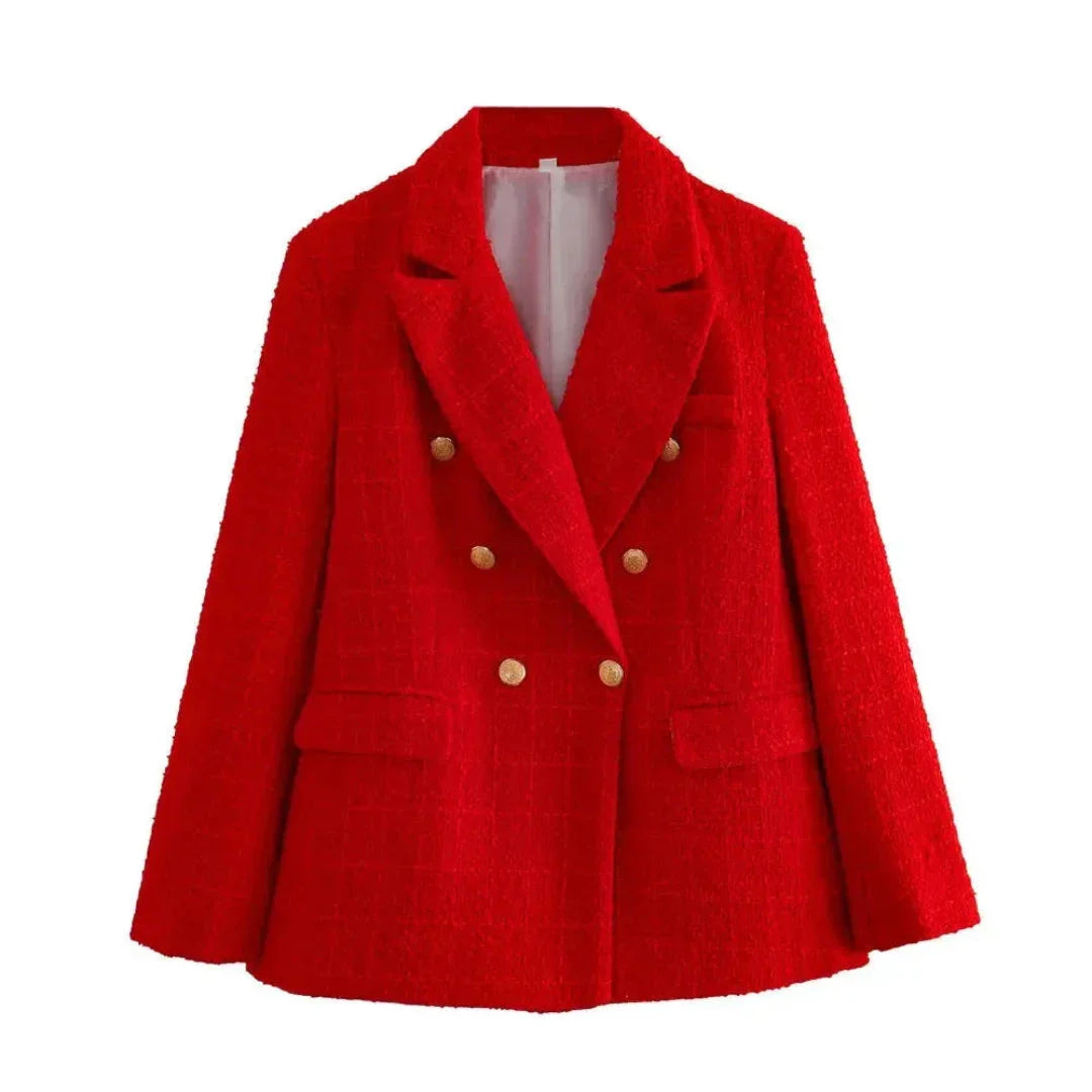 Women's Padded Double Button Coat
