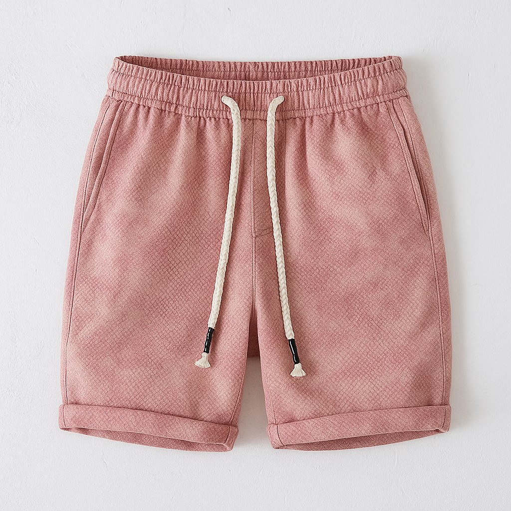 Distressed Cotton Casual Shorts - EasyApparels