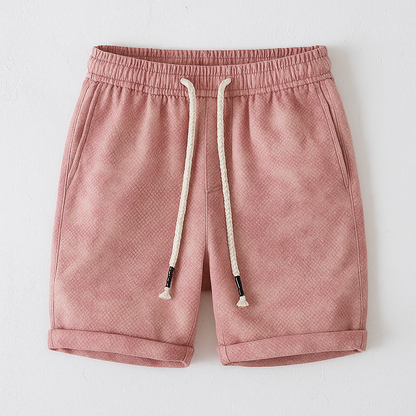 Distressed Cotton Casual Shorts - EasyApparels