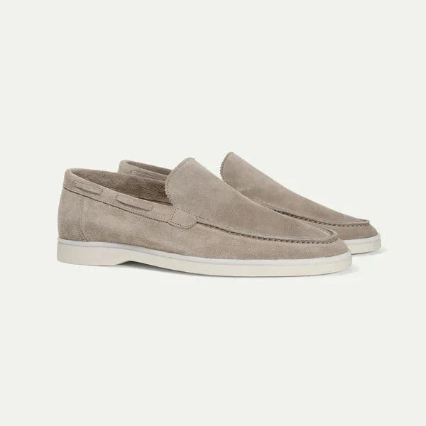 Soft Leather Slip On Moccasin Shoes - Luxicro