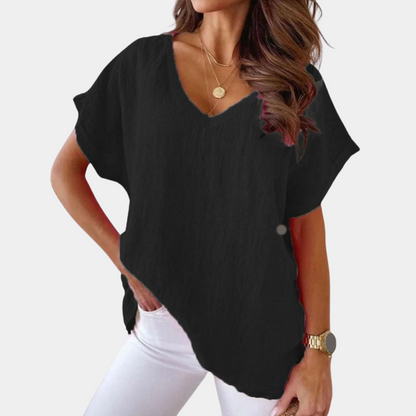 Classic Comfortable Women's Casual Tee - Vossary