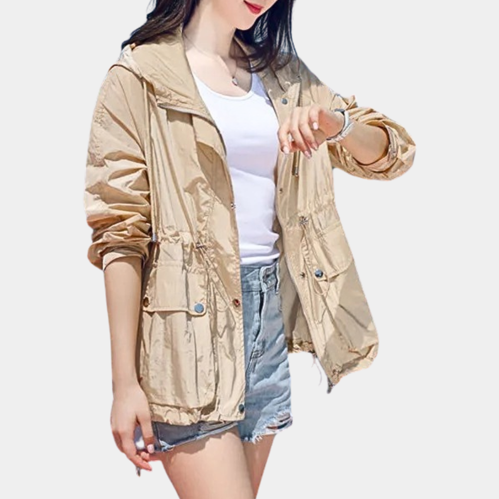 Women's Water Resistant Lightweight Outdoor Jacket