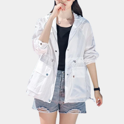 Women's Water Resistant Lightweight Outdoor Jacket